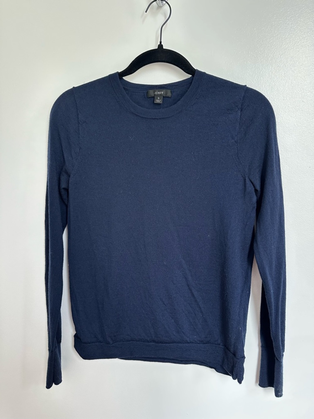 J. Crew Navy Women's Crewneck Sweater
